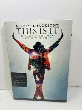 Vintage Michael Jackson This Is It DVD - Multicolor Cover
